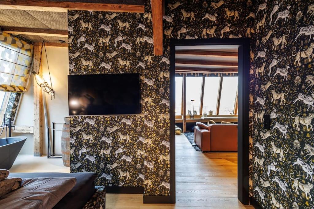 Himmlisches Penthouse Am Fischmarkt 슈타데 외부 사진