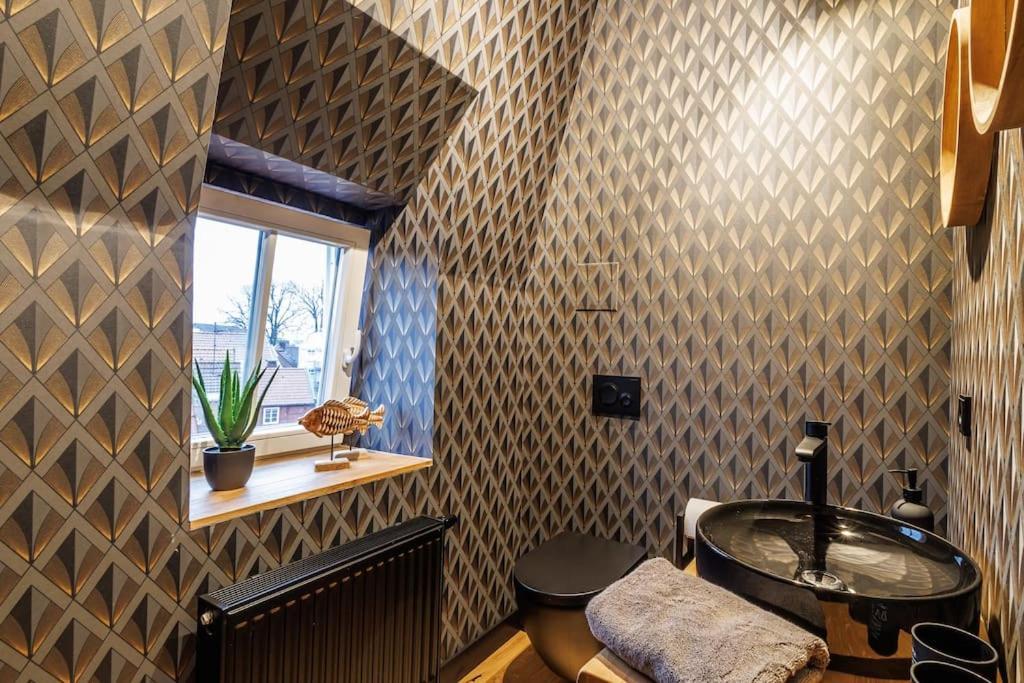Himmlisches Penthouse Am Fischmarkt 슈타데 외부 사진