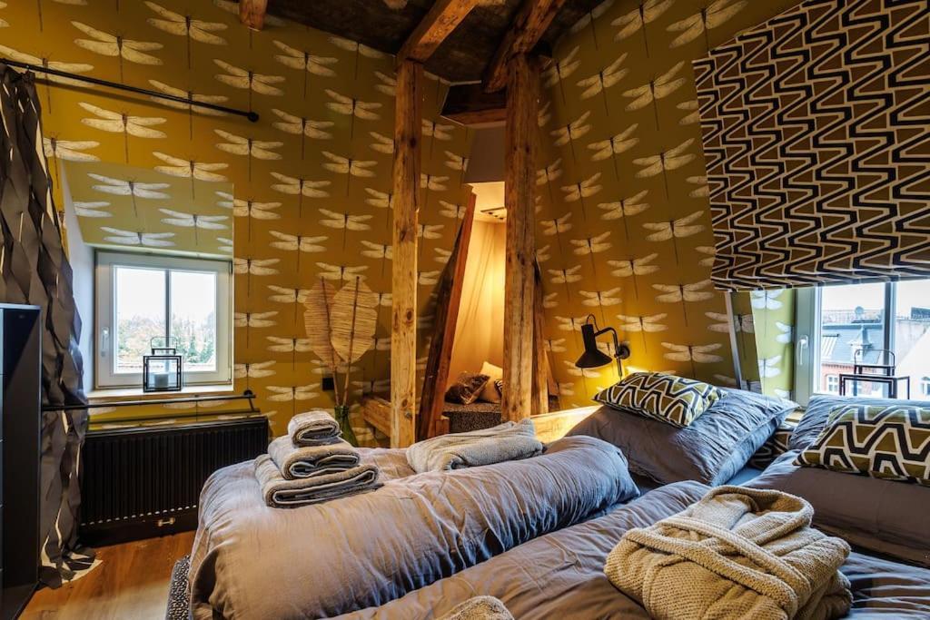 Himmlisches Penthouse Am Fischmarkt 슈타데 외부 사진